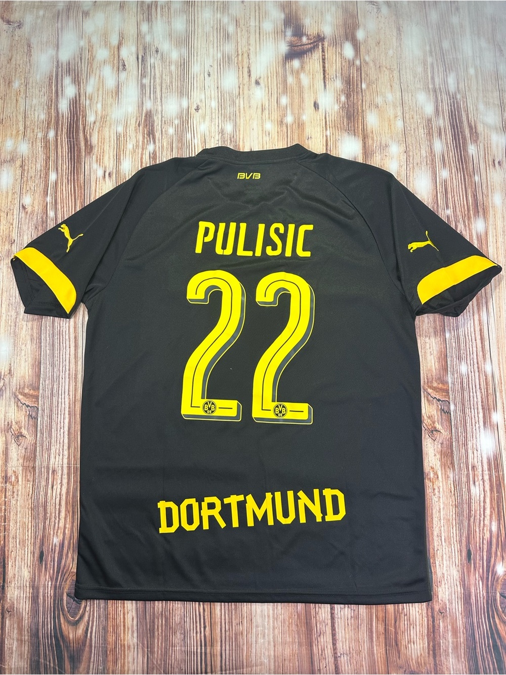Puma BVB 09 Soccer Futbol Men’s Jersey DORTMOND # 22 EVONIK Size XL